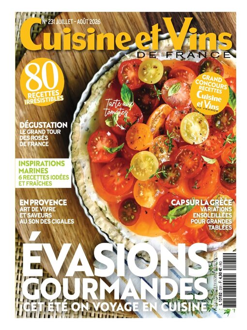 Cover image for Cuisine et Vins de France